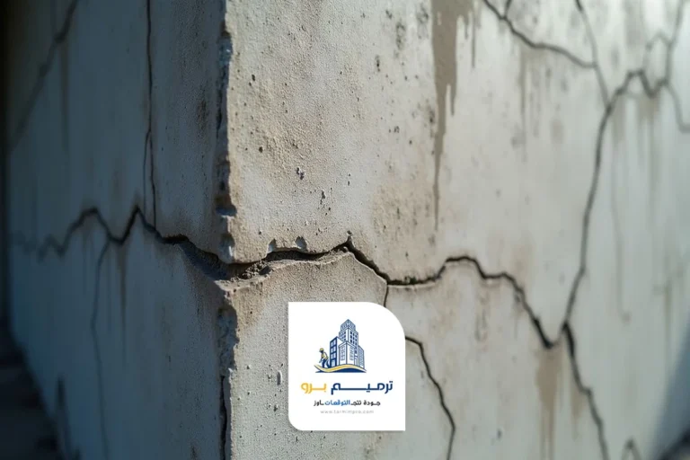 معالجة تشققات الجدران بالرياض