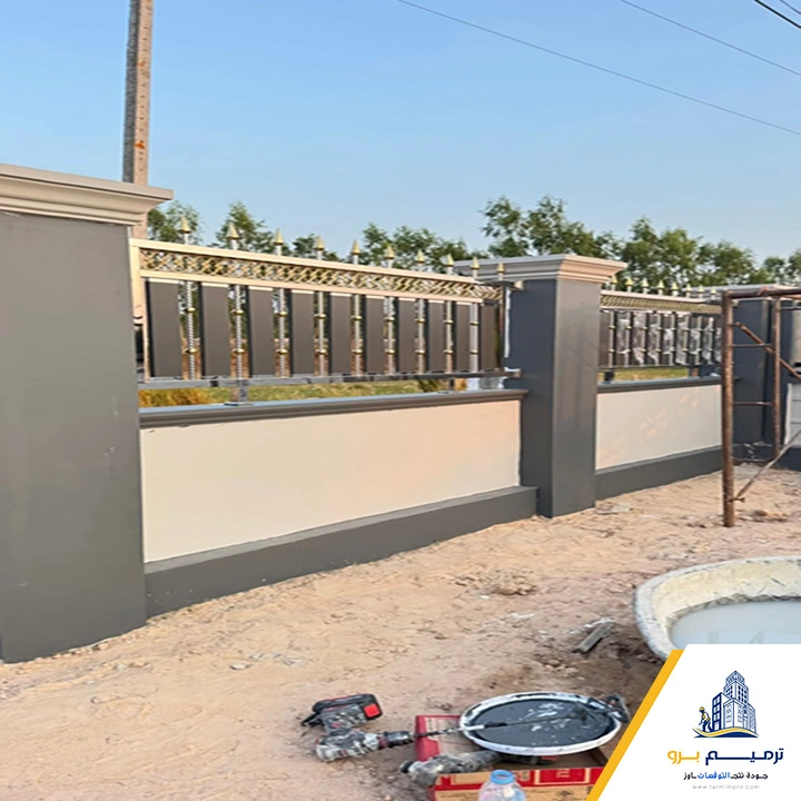تشطيب اسوار فلل في الرياض