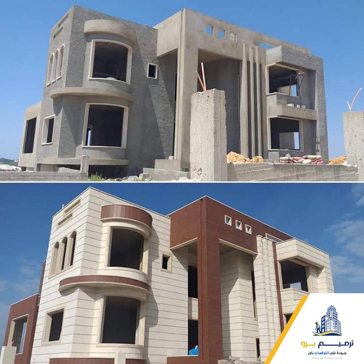 ترميم فلل قبل وبعد الرياض